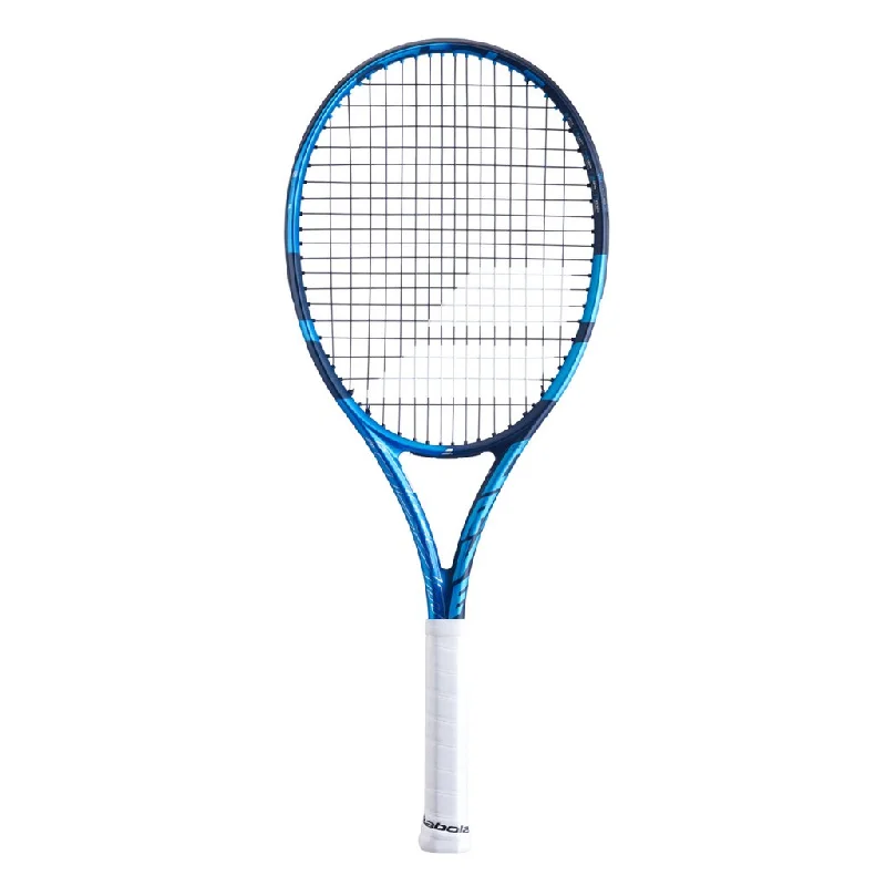 Tennis Racket For Strong Serve And Net Play-Babolat Pure Drive Lite Unstrung Tennis Racquet [Black/Blue]