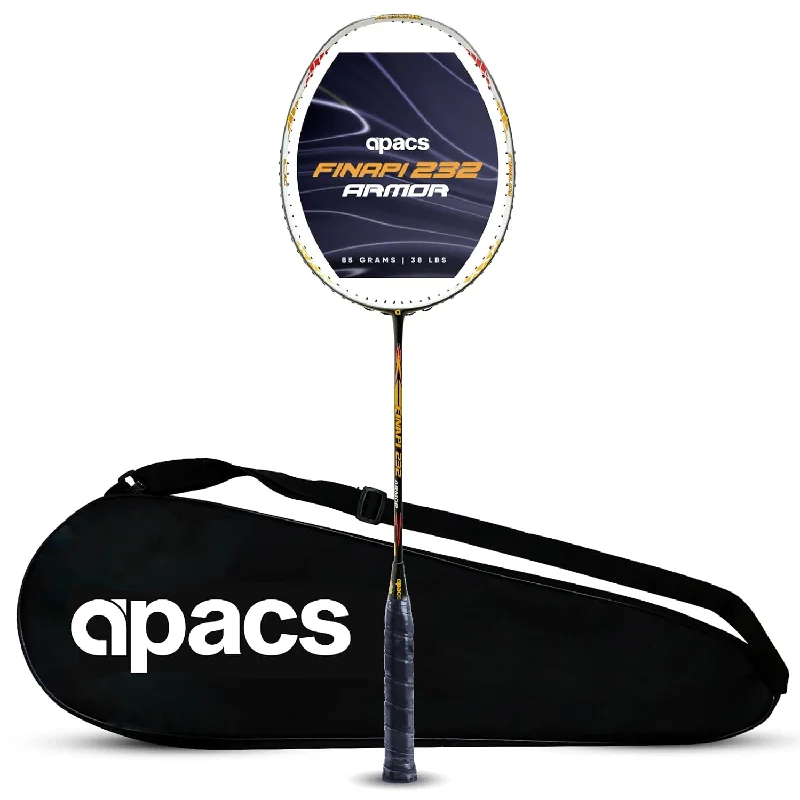 Badminton Racket With Adjustable Handle-Apacs Finapi 232 Armor Badminton Racket