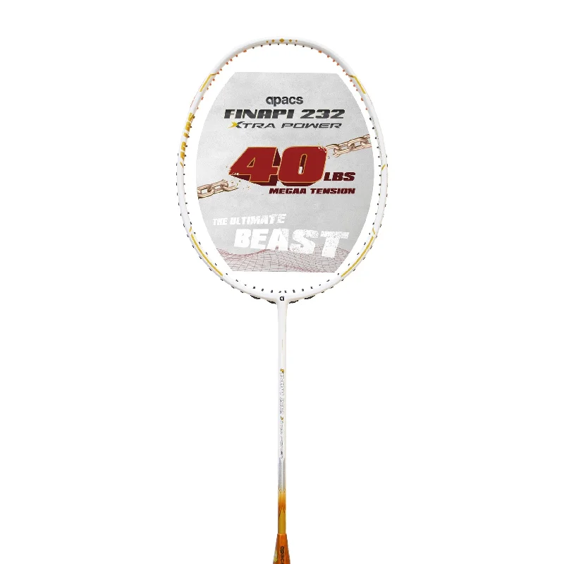 Badminton Racket For Easy Clears And Smashes-APACS Finapi 232 Xtra Power Badminton Racket