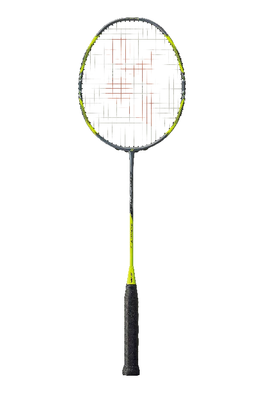 Badminton Racket With High Control For Precision Shots-Yonex ArcSaber 7 Pro Badminton Racket (Gray/Yellow)