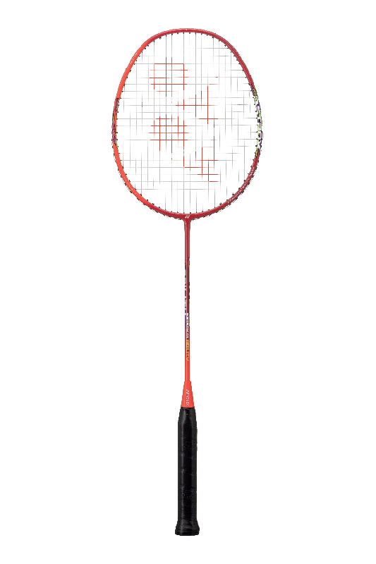 Badminton Racket For Fast Overhead Smashes-Yonex Astrox 01 Ability Strung Badminton Racket (Red)