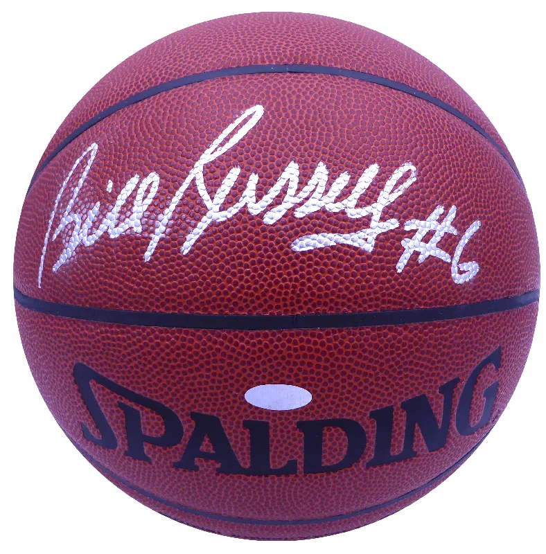 Basketball For Outdoor Courts-Bill Russell Autographed Spalding I /O Basketball Boston Celtics Steiner Holo SKU #234010