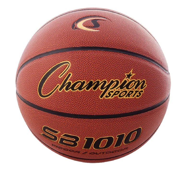 Basketball With Extra Cushioning For Comfort-Champion Sports Intermediate Cordley Composite Basketball