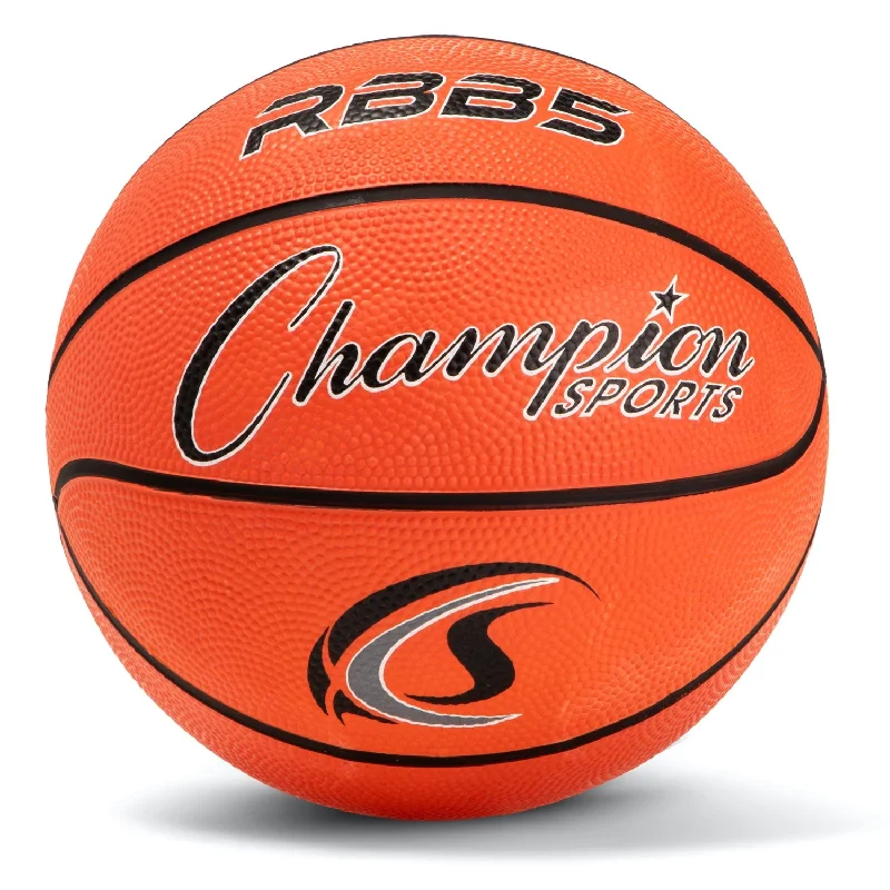 Basketball For Dribbling And Passing-Champion Sports Mini Rubber Basketball