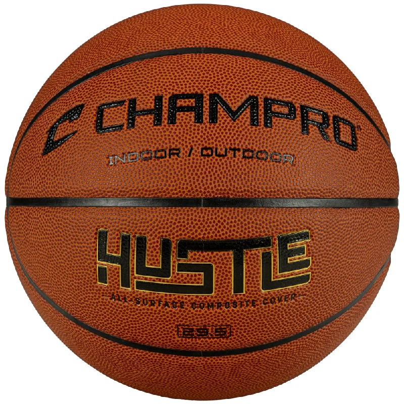 Basketball With High-Performance Features-Champro Hustle Indoor/Outdoor Composite Basketball