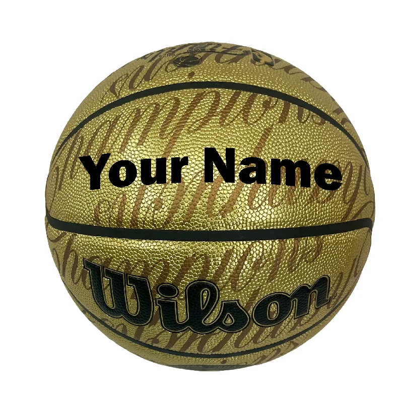 Basketball For Competitive Matches-Customized 2024 NBA Championship Boston Celtics Basketball