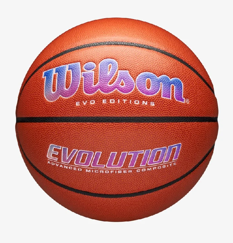 Basketball For Advanced Dribbling-Customized Wilson Evolution Editions Autism Speaks Basketball