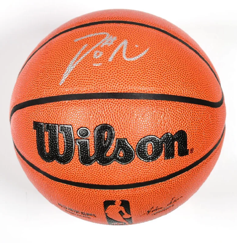 Basketball For Perfect Ball Control-Damian Lillard Autographed NBA Wilson Basketball - Beckett W Hologram *Silver