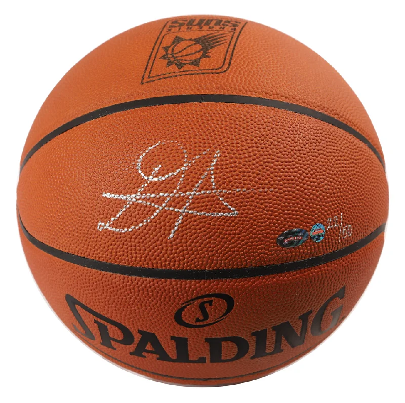 Basketball For Youth Players-DEANDRE AYTON Autographed Phoenix Suns Logo Authentic Basketball STEINER LE 50