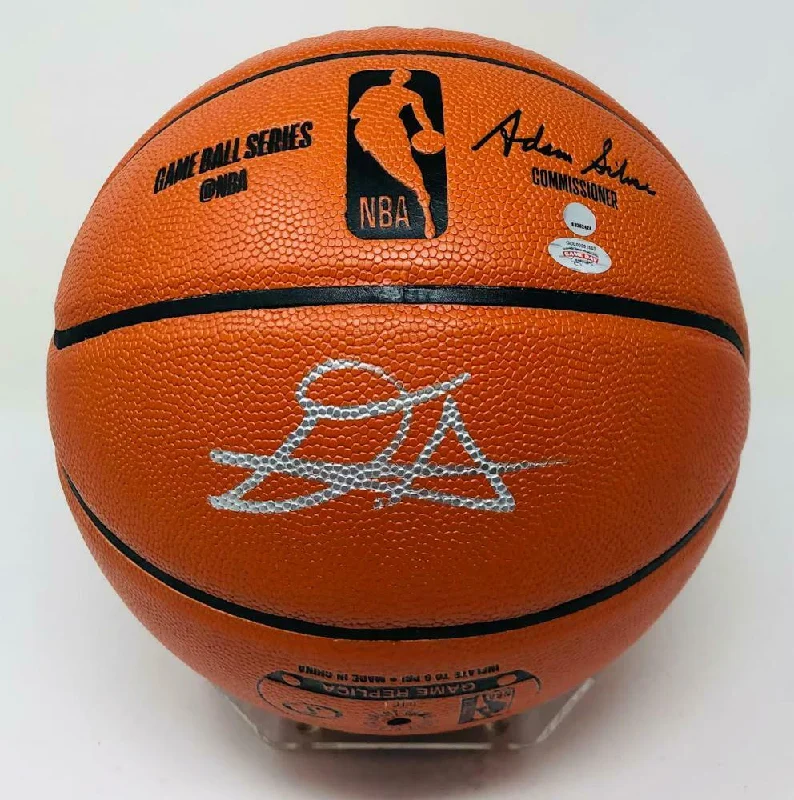 Basketball For Fast And Agile Players-DEANDRE AYTON Phoenix Suns Autographed Game Ball Series Basketball STEINER