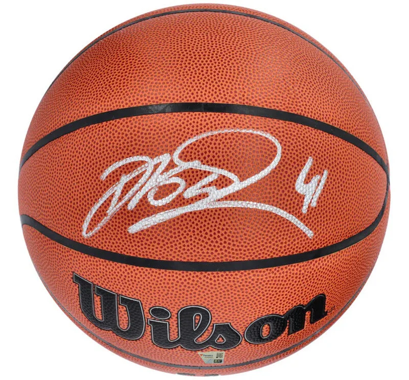 Best Basketball For Playing On Concrete-Dirk Nowitzki Autographed Dallas Mavericks Wilson Basketball Fanatics