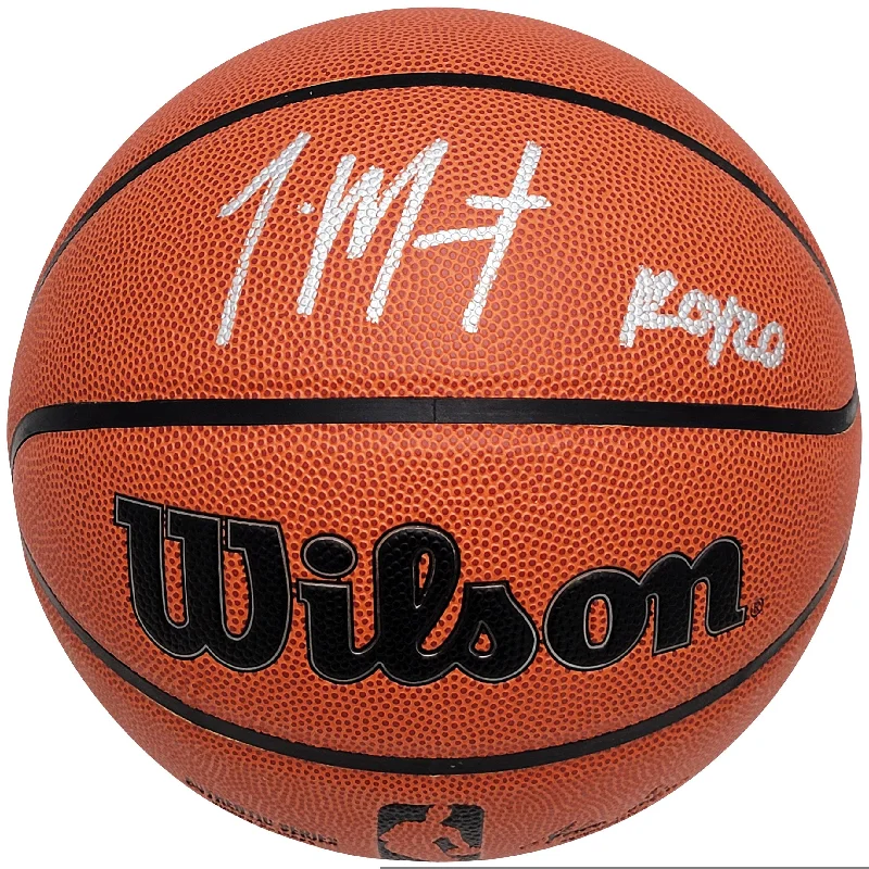 Best Basketball For All Surface Play-Ja Morant Autographed Indoor/Outdoor Wilson Basketball Memphis Grizzlies "ROY 20" JSA Stock #207965