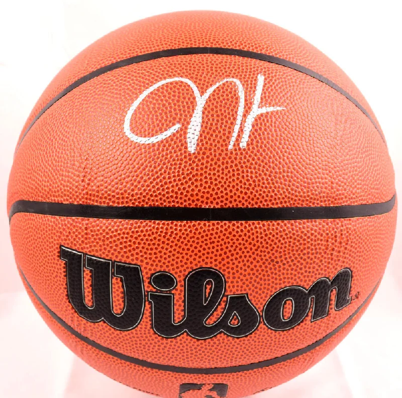 Basketball With Perfect Bounce Control-James Harden Autographed NBA Wilson Basketball - Beckett W Hologram *Silver