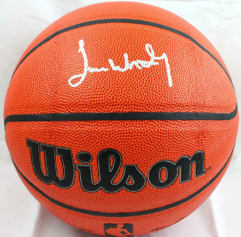 Basketball For Street Basketball Tournaments-James Worthy Autographed Official NBA Wilson Basketball-Beckett W Hologram