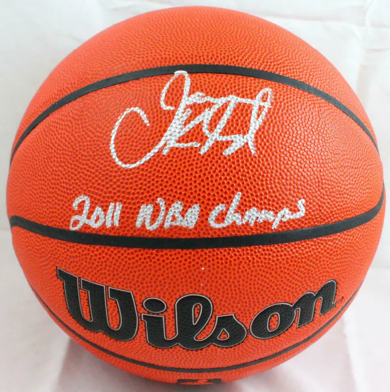 Basketball With Maximum Traction-Jason Kidd Autographed Official NBA Wilson Basketball w/Insc.-Beckett W Hologram