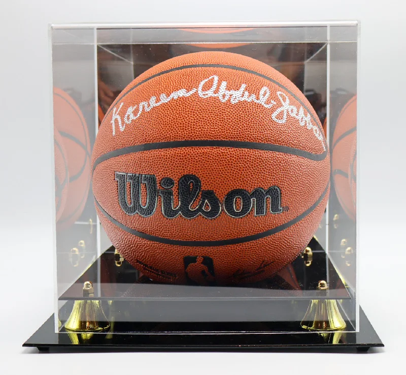 Basketball For Sharp Cuts And Movement-Kareem Abdul-Jabbar Los Angeles Lakers Autographed Basketball