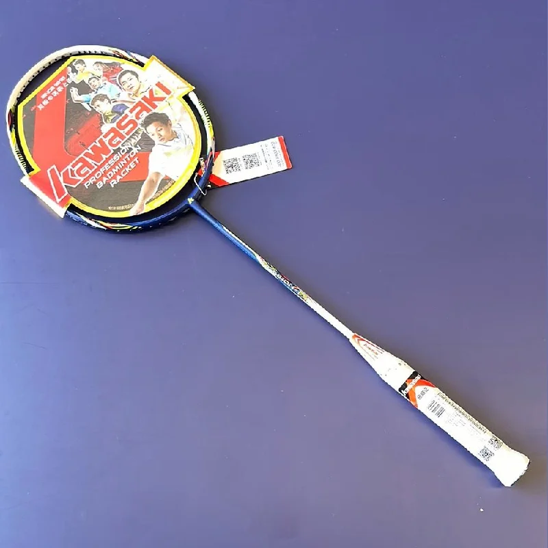 Best Badminton Racket For Quick Response-Kawasaki Passion P5 Badminton Racket 83g max 26lbs