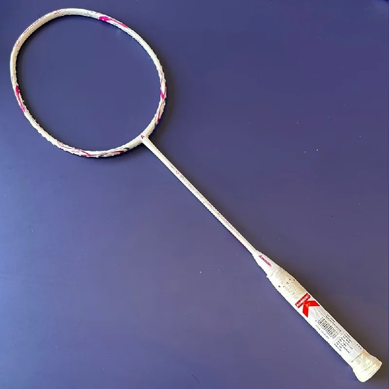 Badminton Racket For Easy Clears And Smashes-Kawasaki Porcelain series 5710  Badminton Racket 83g max 28lbs