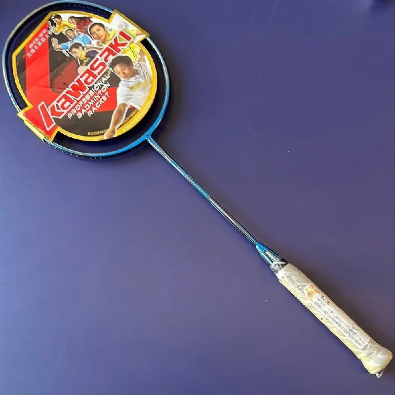 Badminton Racket For Power And Spin Combination-Kawasaki Skynet series X6350 Badminton Racket 87g max 30lbs