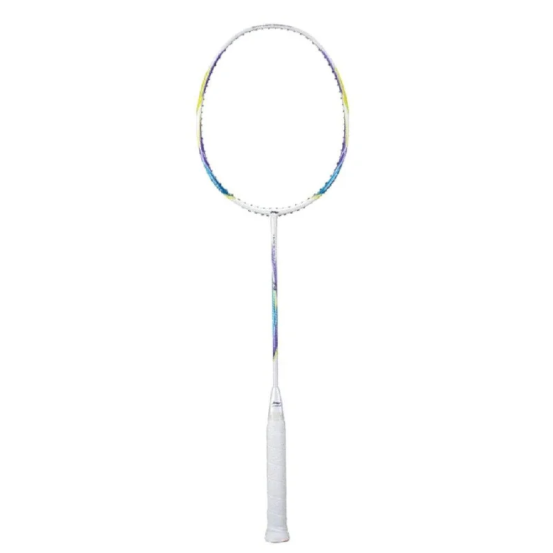 Badminton Racket For Fast Smashes-LI-NING BADMINTON RACKET - WINDSTORM 74 [WHITE] [AYPQ012-3]