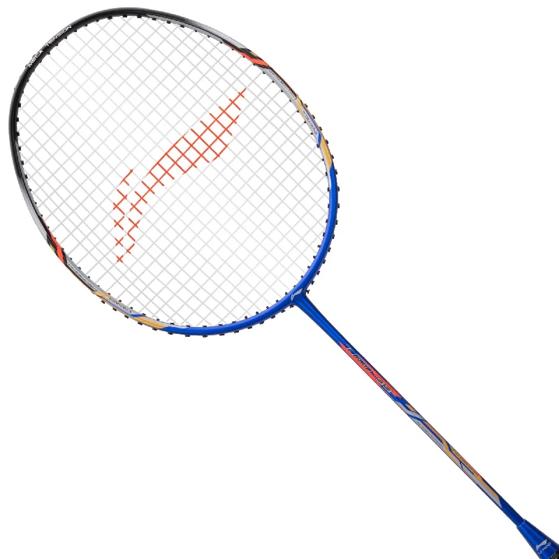 Best Badminton Racket For Women’s Doubles-Li-Ning Turbo 99 Badminton Racket (Blue/Black)