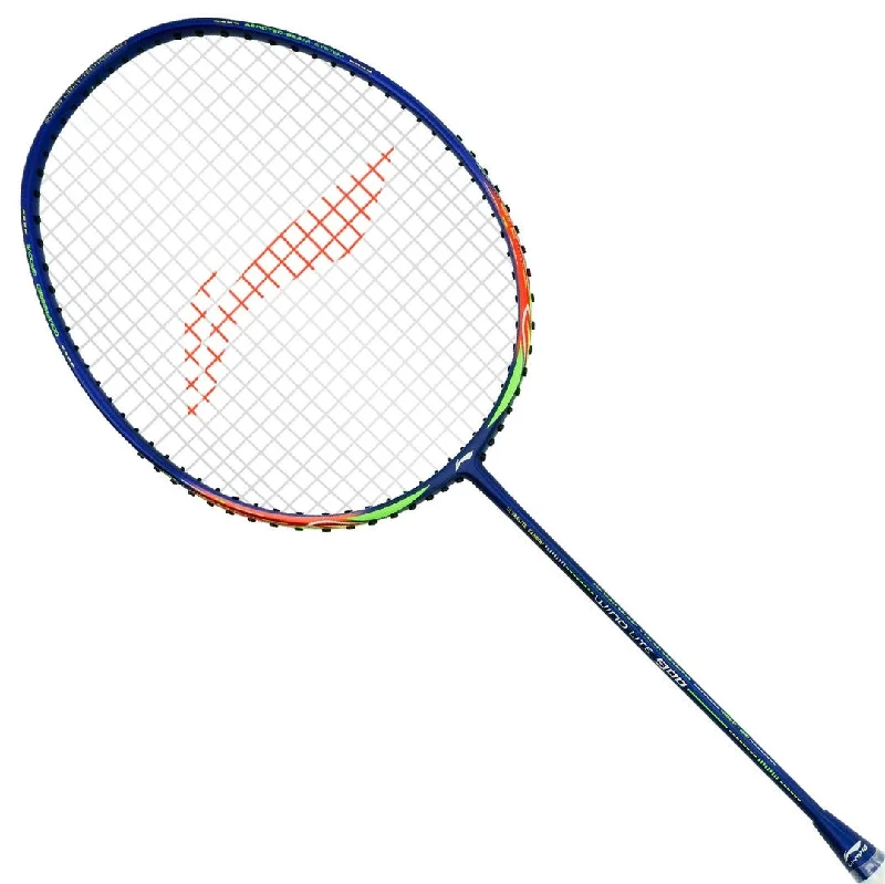 Badminton Racket With Great Feel For All Players-Li-Ning Wind Lite 900 Badminton Racket (Navy/Red)