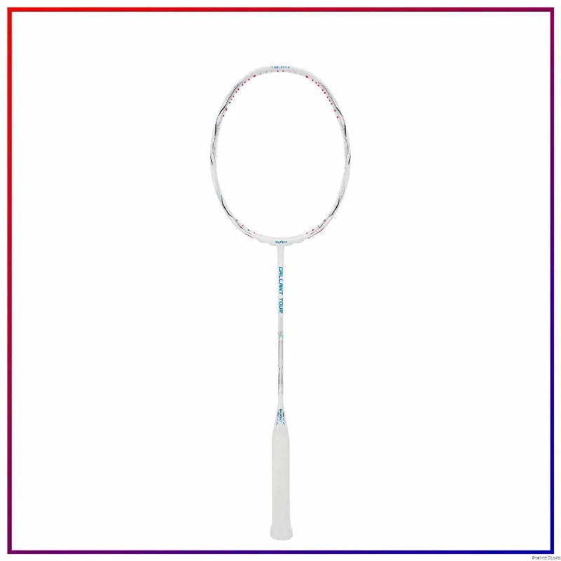 Badminton Racket For Quick Reaction And Power-Maxbolt Gallant Tour Badminton Racket - White