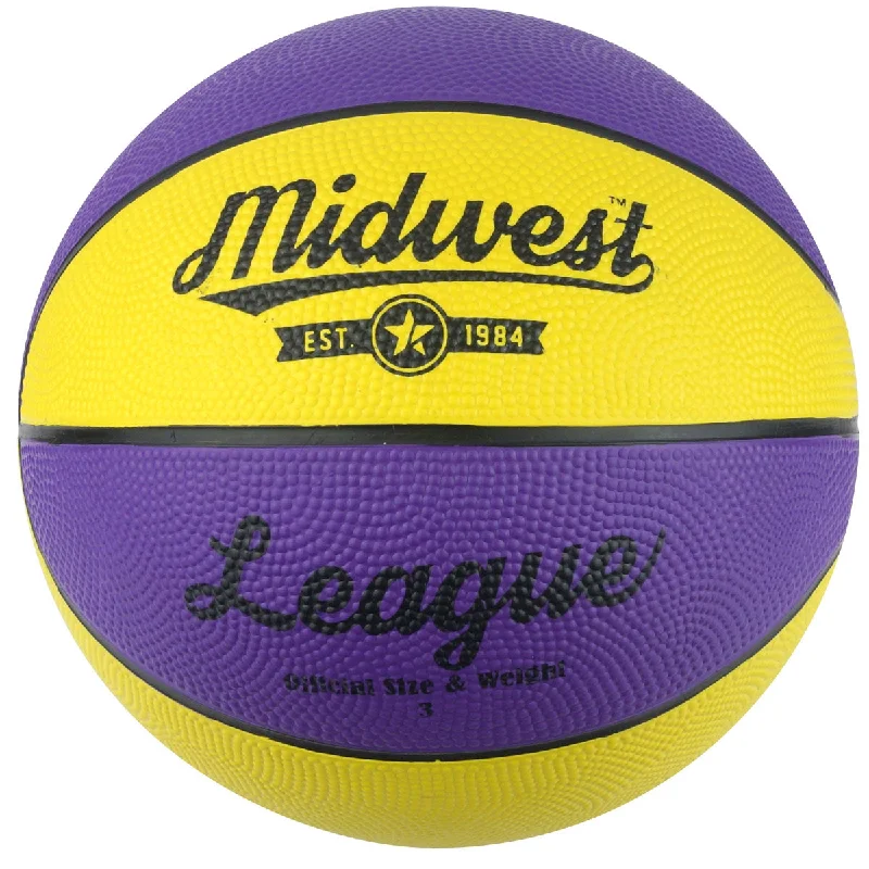 Basketball For Team Practices-Midwest League Basketball - Size 3