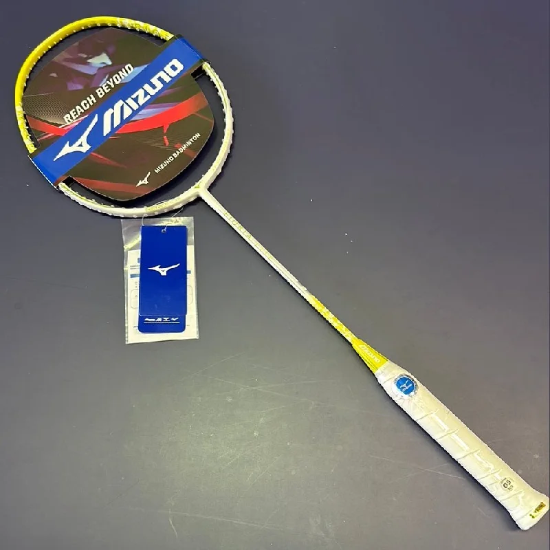 Badminton Racket For Precision In Smashes-Mizuno FIORIA  LITE Badminton Racket 5U (73MTB12502)