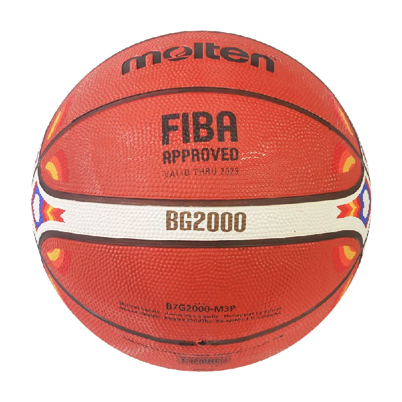 Basketball For Professional Court Play-B7G2000 Rubber 12 Panel