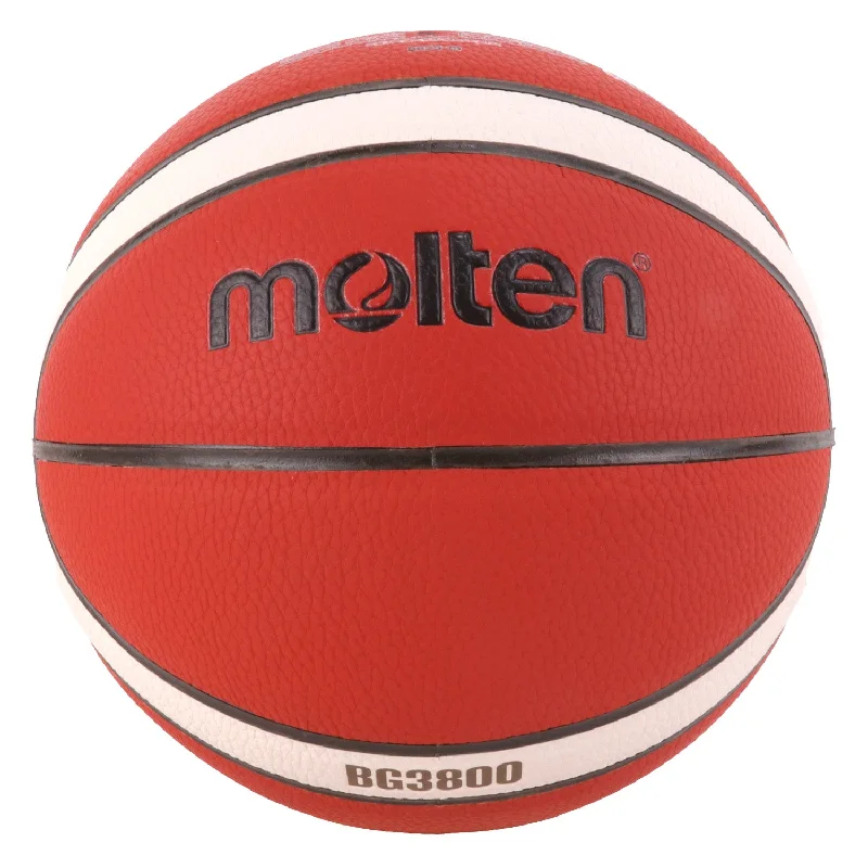 Basketball With Air-Lock Valve For Stability-Molten B7G3800