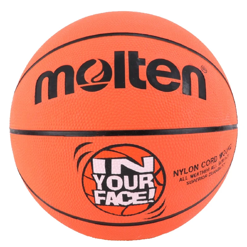 Basketball With Multi-Surface Compatibility-Basketball "In Your Face"