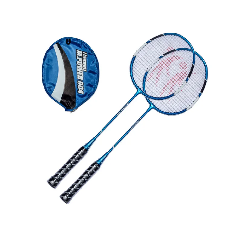 Badminton Racket For Enhanced Performance-Nassau Mega Power 004 Badminton Racquet