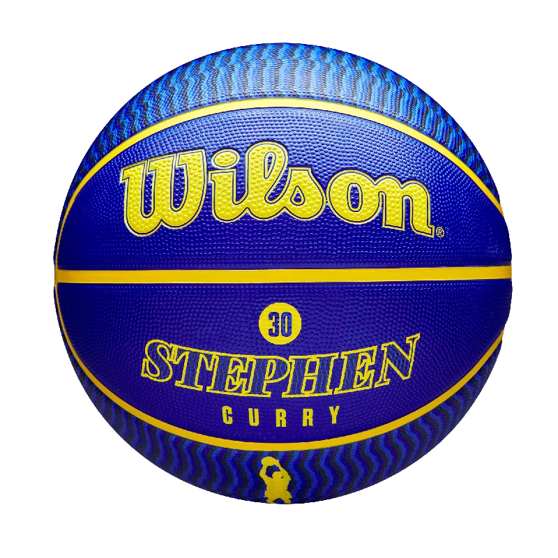 Basketball With High-Quality Rubber-NBA Player Icon Outdoor Basketball - Curry