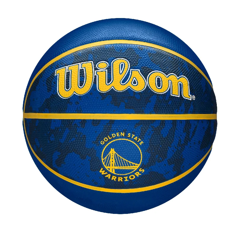 Basketball With Perfect Grip For All Hands-NBA Team Tiedye Basketball Golden State Warriors