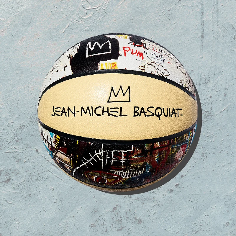 Basketball For College Games-Official Jean-Michel Basquiat “Lifeblood” basketball