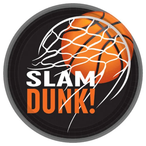 Basketball For Improved Shooting Accuracy-Basketball Platos - Slam Dunk