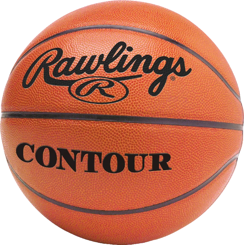 Basketball For Precise Passes-Rawlings Contour Composite Basketball 28.5 - IESA