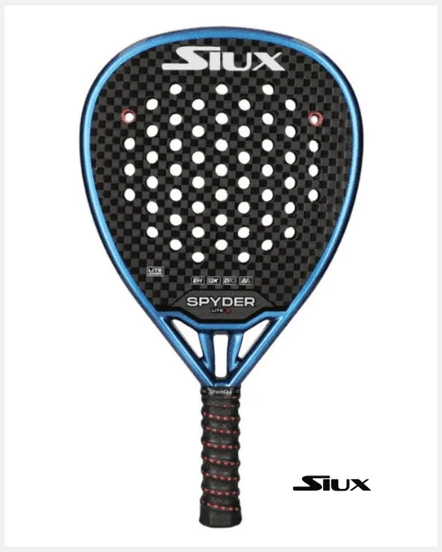 Tennis Racket For Strong Serve And Net Play-Siux Spyder Lite 3 Hard