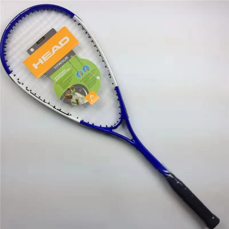 Tennis Racket With Extra Cushioning-SQUASH RACKET HEAD NANO TITANIUM