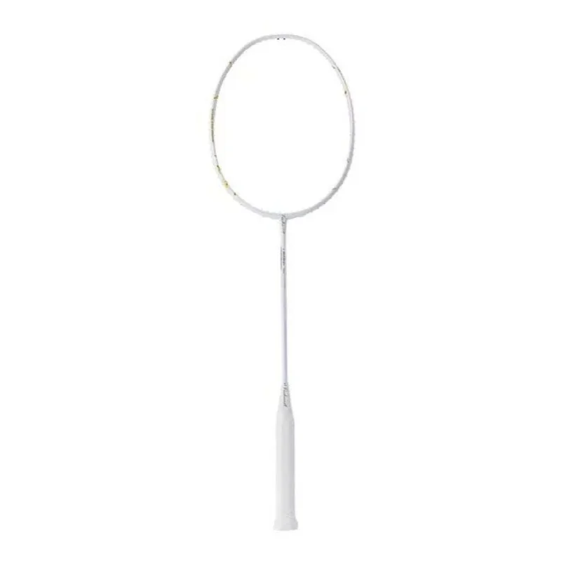 Best Badminton Racket For Smash Accuracy-Technist Fire-T1 Badminton Racket [White]