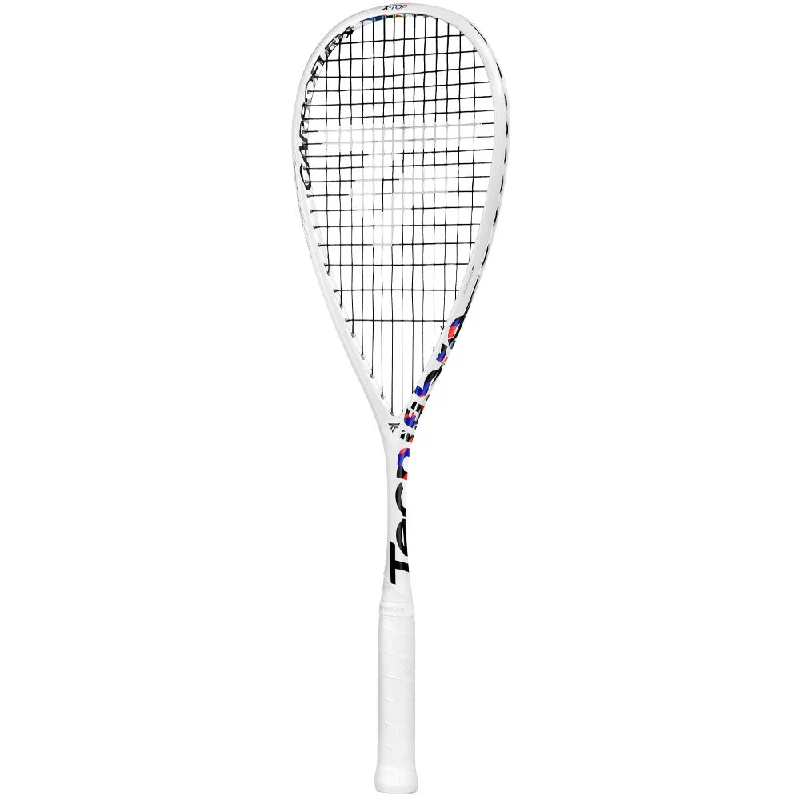 Tennis Racket For Fast And Powerful Groundstrokes-Tecnifibre Carboflex 125 X-TOP V2 Squash Racket