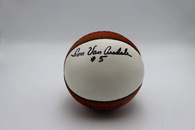 Basketball For Ultimate Speed And Agility-Tom Van Arsdale Autographed Mini Basketball JSA COA