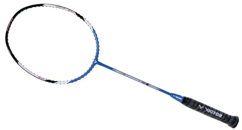 Badminton Racket With Enhanced Shock Absorption-Victor Arrow Speed 12 Strung Badminton Racket