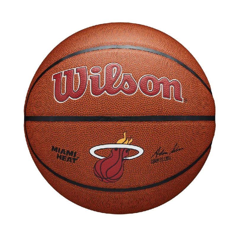 Basketball With Enhanced Durability-Nba Team Alliance Miami Heat