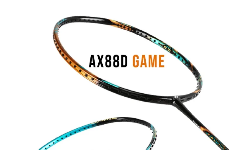 Badminton Racket For Spin And Precision-YONEX ASTROX 88D GAME Badminton Racket 3U 4U G5 6G Camel/Gold