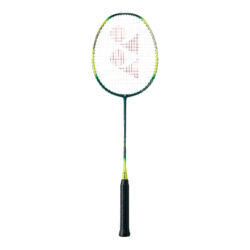 Badminton Racket For Aggressive Play-Yonex NanoFlare 001 Feel Pre-Strung Badminton Racket [Green]