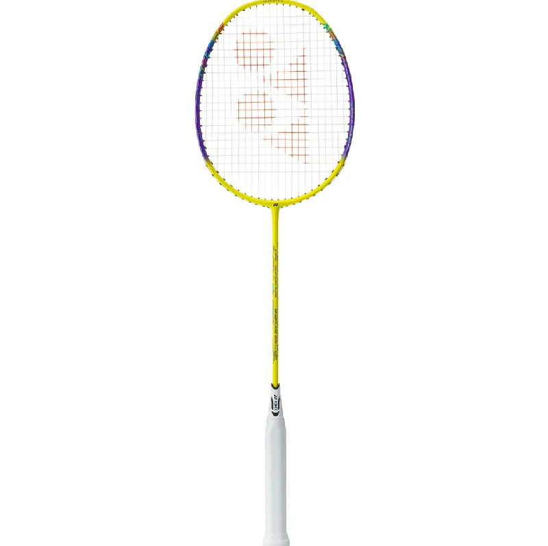 Badminton Racket With Extra Power For Smashes-YONEX NANOFLARE 002 CLEAR 4UG5 Badminton Racket