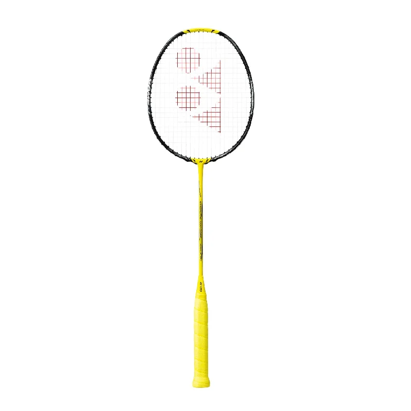 Badminton Racket With Carbon Fiber Frame-Yonex Nanoflare 1000 Game Strung Badminton Racket [Lightning Yellow]