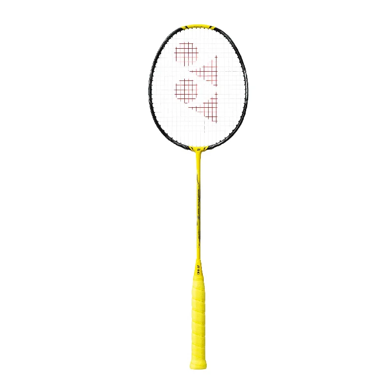 Badminton Racket For Indoor Court Play-Yonex Nanoflare 1000Z Unstrung Badminton Racket [Lightning Yellow]